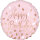 Folienballon Happy Birthday Rose Gold