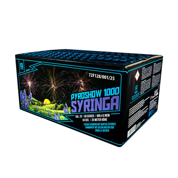 Funke Feuerwerk Verbund Pyroshow 1000 Syringa von Argento