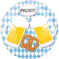 Folienballon zum Oktoberfest mit zwei Designs