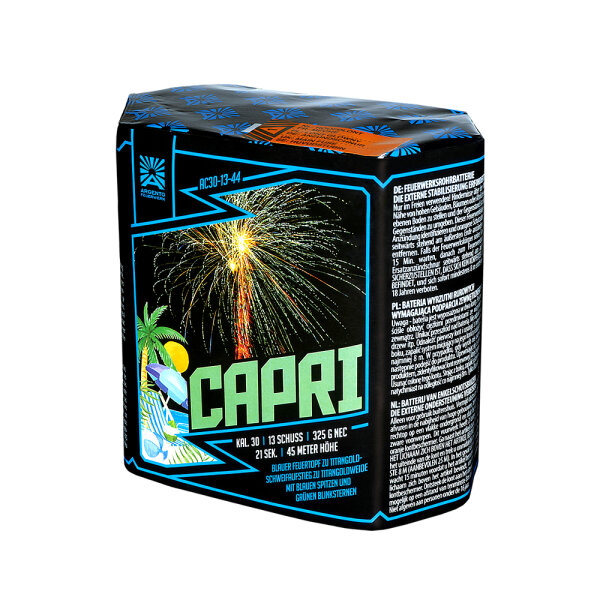 Funke Argento Capri Feuerwerk Batterie - 13 Schüsser
