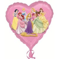 Folienballon Herz Disney Princess Prinzessinnen 43cm