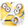Folienballon Minions 43cm