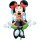 Folienballon Minnie Mouse im Dirndl