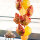Folienballon Herbstlaub Eichenblatt