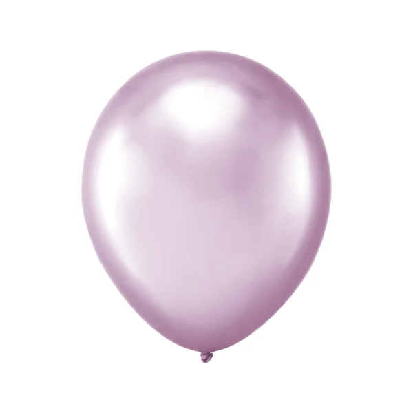 Chrome oder Spiegel Deko Luftballons Flieder 30 cm
