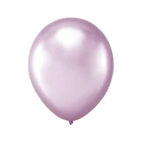 Chrome oder Spiegel Deko Luftballons Flieder 30 cm