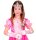 Kinder Prinzessinnen Dress up Set in rosa pink