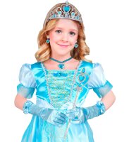 Kinder Prinzessinnen Dress up Set in hellblau
