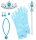 Kinder Prinzessinnen Dress up Set in hellblau