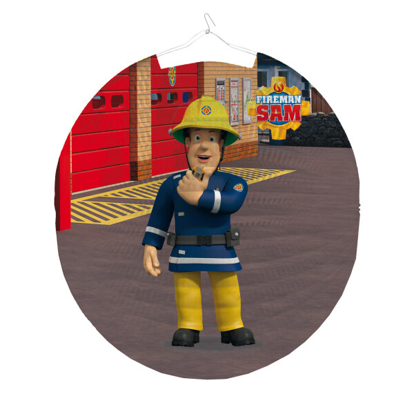 Fireman Sam Laterne als Lampion mit Hubschrauber