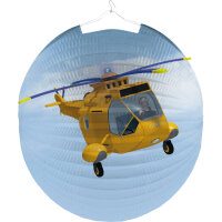 Fireman Sam Laterne als Lampion mit Hubschrauber