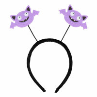 Haarreif mit Fledermaus zu Halloween