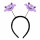 Haarreif mit Fledermaus zu Halloween