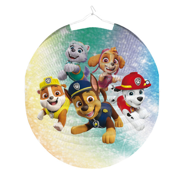 Paw Patrol Laterne als Lampion pastell