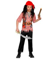 Kinderkostüm Pirat oder Piratenkostüm mit Bandana