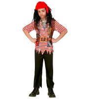 Kinderkostüm Pirat oder Piratenkostüm mit Bandana