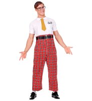 Kostüm als Nerd mit Brille