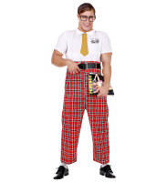 Kostüm als Nerd mit Brille