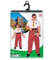 Kostüm als Nerd mit Brille