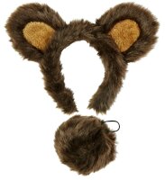 Bären Kostüm Set mit Haarreif