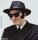 Blues Brothers Brille für die Rocker 70er Jahre Party Sonnenbrille