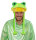 Mütze oder Maske als Frosch mit Tierkopf