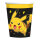 8 Pokémon Pikachu Becher 237 ml Design schwarz