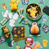 8 Luftrüssel mit Pokémon Pikachu Motiv 30cm lang