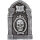 Halloween RIP Grabstein mit Säulen und Totenkopf