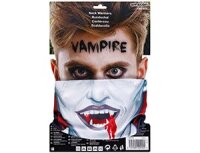 Halloween Vampir Schal als Nackenwärmer