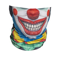 Halloween Horror Clown Schal als Nackenwärmer