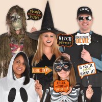 13 Teiliges Selfie Fotobox Set zu Halloween