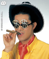 Poker Sonnenbrille mit Dollar Zeichen