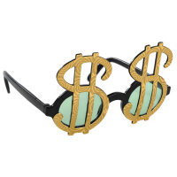 Poker Sonnenbrille mit Dollar Zeichen