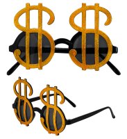 Poker Sonnenbrille mit Dollar Zeichen