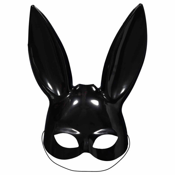 Schwarze Maske für Hasen