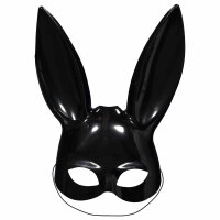 Schwarze Maske für Hasen