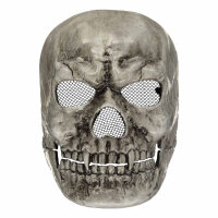 Hochwertige Totenkopf Maske mit beweglichem Kiefer
