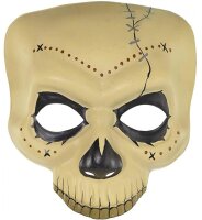 Halloween Maske Voodoo Totenkopf oder Medizinmann