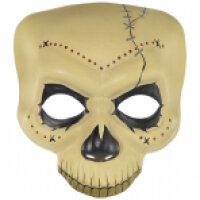 Halloween Maske Voodoo Totenkopf oder Medizinmann