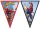 Spider-Man Wimpelkette für die Spiderman Party