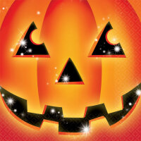 20 Kürbis oder Halloween Servietten