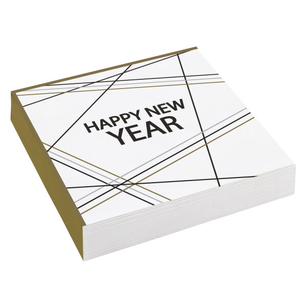 20 Servietten Cheers Happy New Year