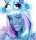 Schminke blau in Tube FX make up