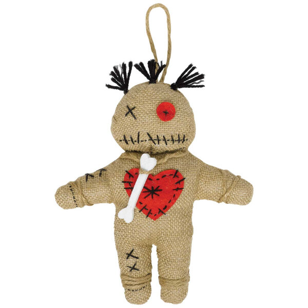 Voodoo Puppe als Halloween Deko