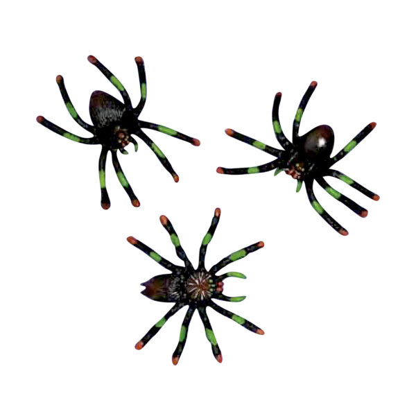 Halloween Deko Spinnen 8 er Set