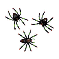 Halloween Deko Spinnen 8 er Set
