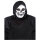 Totenkopf Maske zu Halloween