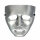 Silberne Maske für Anonymous Anonymousmaske