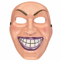Maske mit boshaftem Grinsen II zu Halloween